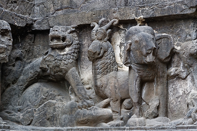 Grottes d'Ellora-Grottes hindouïstes-147